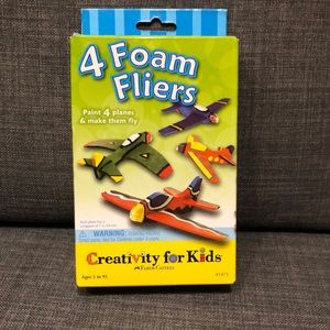 *New* creativity for kids foam fliers activity set
